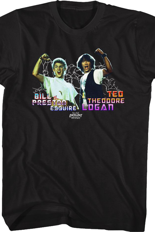 Lightning Bill and Ted's Excellent Adventure T-Shirtmain product image