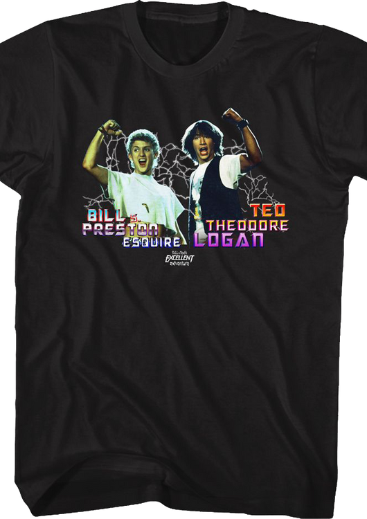 Lightning Bill and Ted's Excellent Adventure T-Shirt - main product image