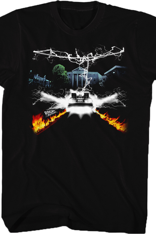 Lightning Bolt Back To The Future T-Shirtmain product image
