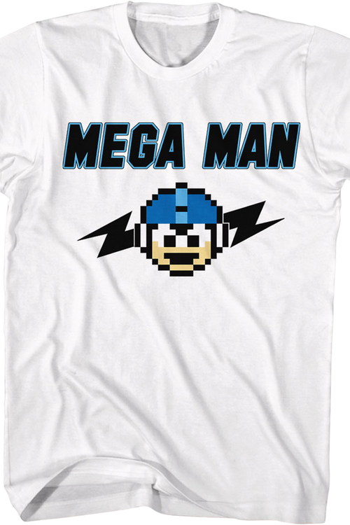 Lightning Bolt Mega Man T-Shirt - main product image