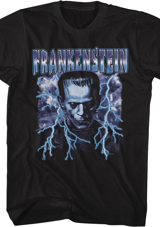 Lightning Bolts Frankenstein T-Shirt - main product image