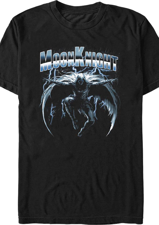 Lightning Bolts Moon Knight T-Shirt - main product image