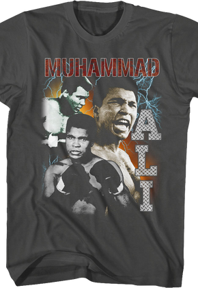 Lightning Collage Muhammad Ali T-Shirt
