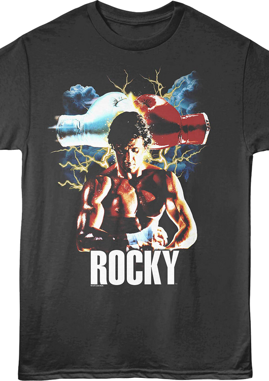 Lightning Glove Smash Rocky T-Shirt - main product image