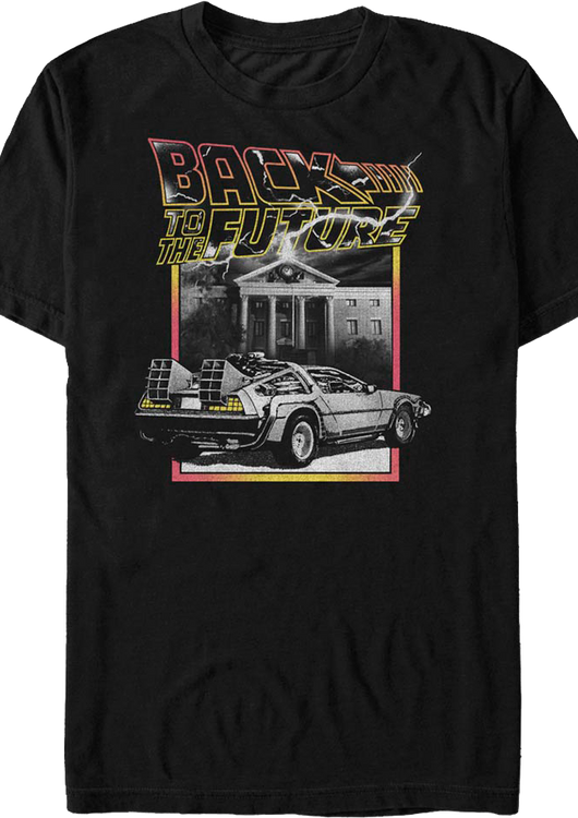 Lightning Logo Back To The Future T-Shirt - main product image