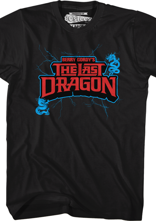 Lightning Logo The Last Dragon T-Shirt - main product image