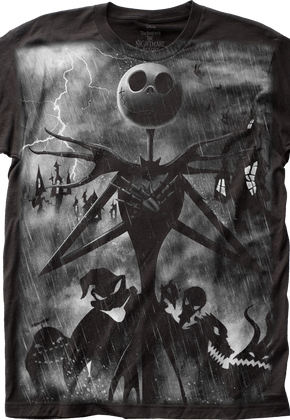 Lightning Nightmare Before Christmas T-Shirt
