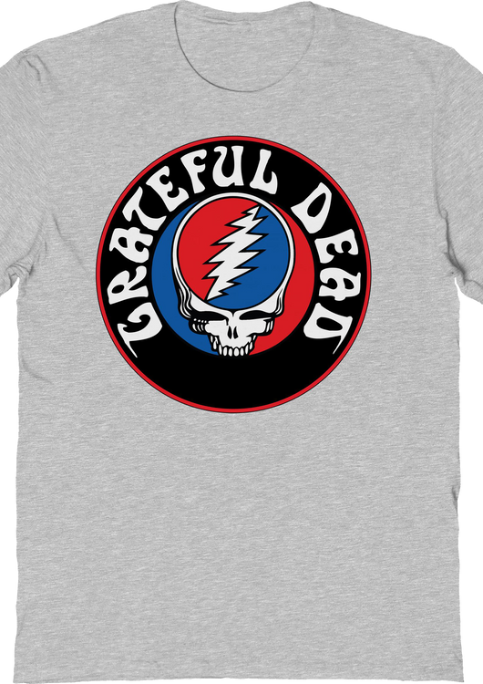 Lightning Skull Logo Grateful Dead T-Shirt - main product image