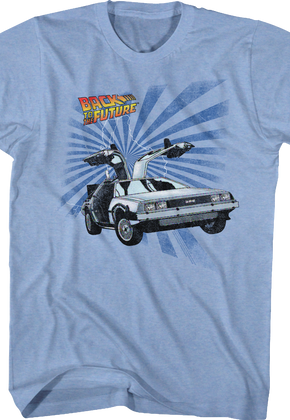 Lightning Strikes DeLorean Back To The Future T-Shirt