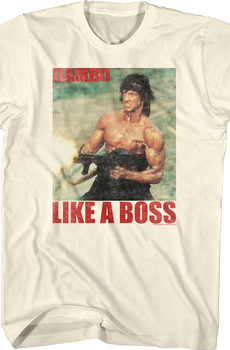 Like A Boss Rambo T-Shirt