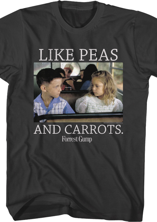 Like Peas And Carrots Forrest Gump T-Shirt - main product image