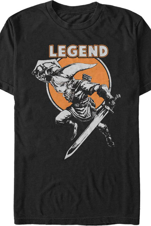 Link Hero Pose Legend of Zelda T-Shirt - main product image