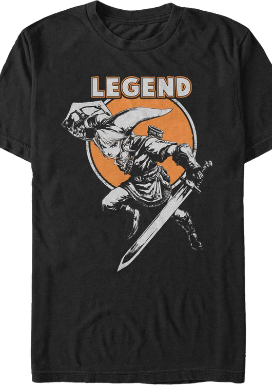Link Hero Pose Legend of Zelda T-Shirt - main product image