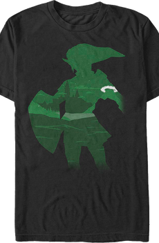 Link Silhouette Legend of Zelda Nintendo T-Shirt