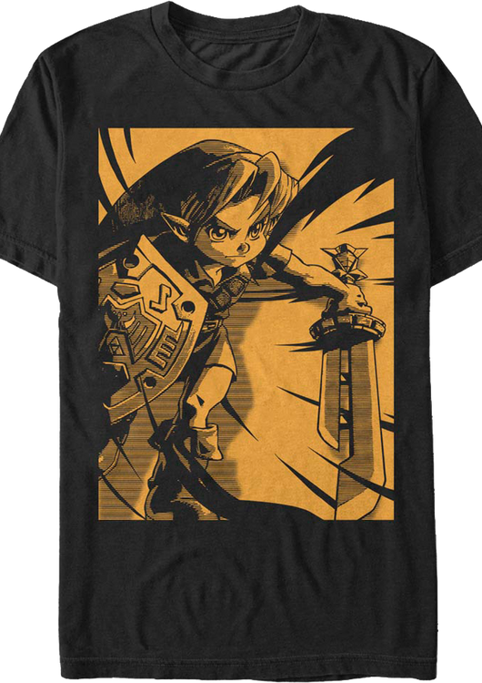 Link Wind Cutter Legend of Zelda T-Shirt
