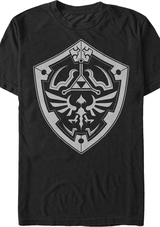 Link's Shield Legend of Zelda Nintendo T-Shirt - main product image