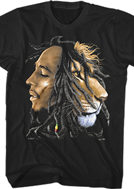 Lion Bob Marley T-Shirt - main product image