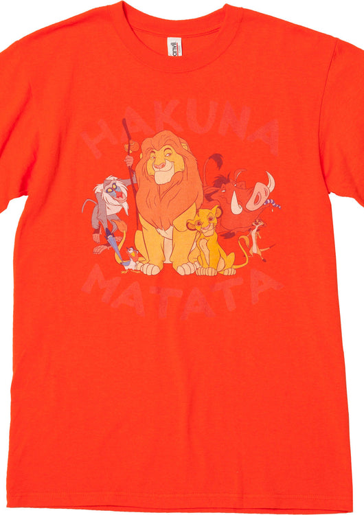 Lion King Hakuna Matata T-Shirt - main product image