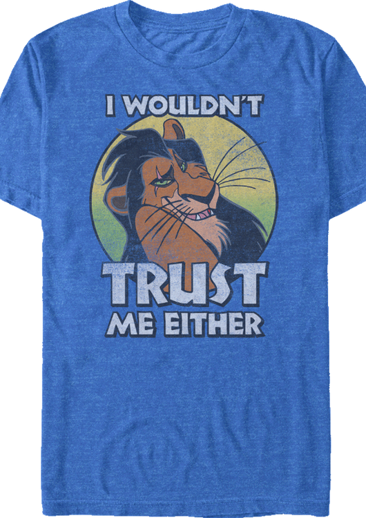 Lion King Scar Trust Me T-Shirt - main product image