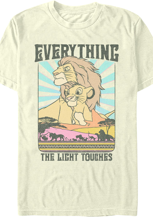 Everything The Light Touches Lion King T-Shirt - main product image