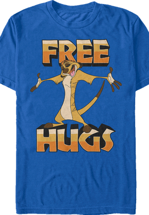 Lion King Timon Free Hugs T-Shirt