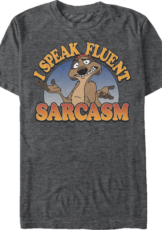Lion King Timon Sarcasm T-Shirt - main product image