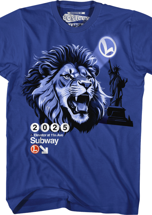 Lion Light Lionel Trains T-Shirt - main product image