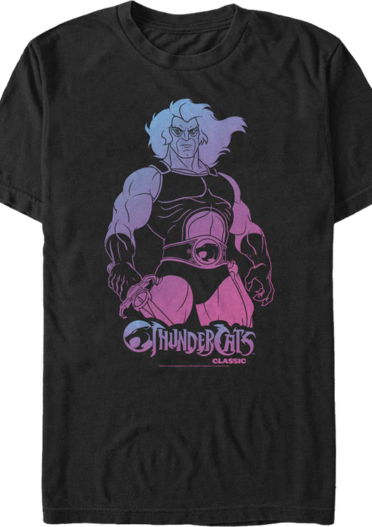 Lion-O Cool Colors ThunderCats T-Shirt - main product image