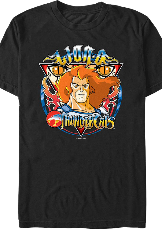 Lion-O Vintage Crest ThunderCats T-Shirt - main product image