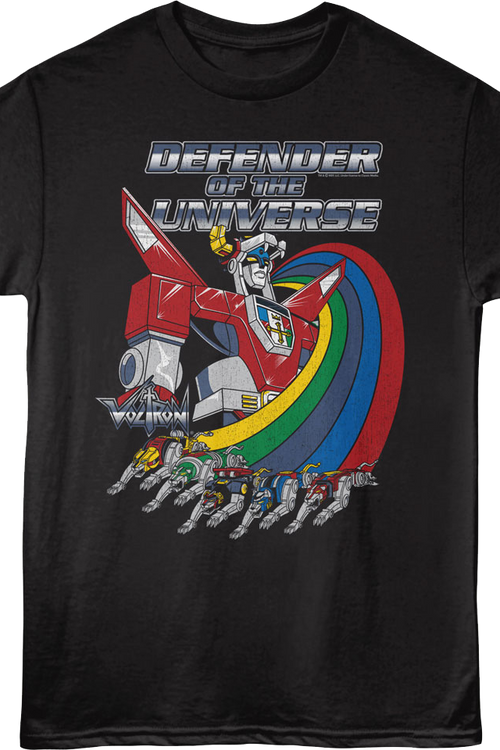 Lion Rainbow Trails Voltron T-Shirtmain product image