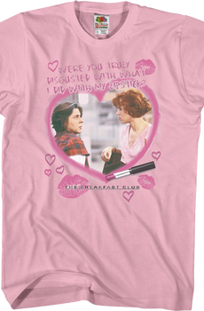 Lipstick Breakfast Club T-Shirt