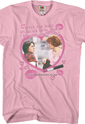 Lipstick Breakfast Club T-Shirt