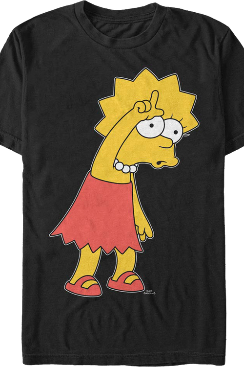 Lisa simpson best sale t shirt