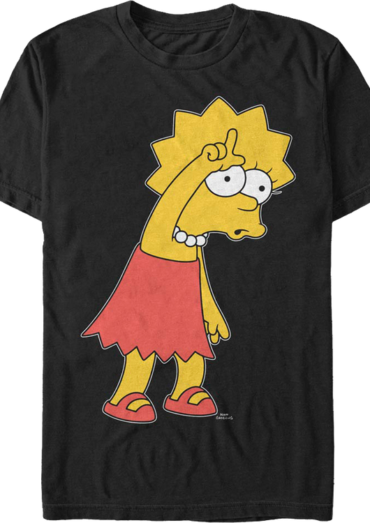 Lisa Loser The Simpsons T-Shirt - main product image