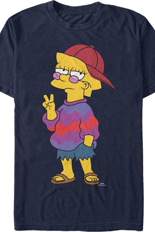 Lisa Peace The Simpsons T-Shirtmain product image