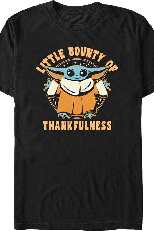 Little Bounty Of Thankfulness The Mandalorian Star Wars T-Shirtmain product image