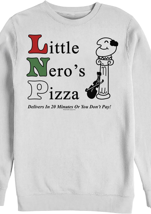 Little Nero's Pizza Home Alone Sweatshirt - main product image