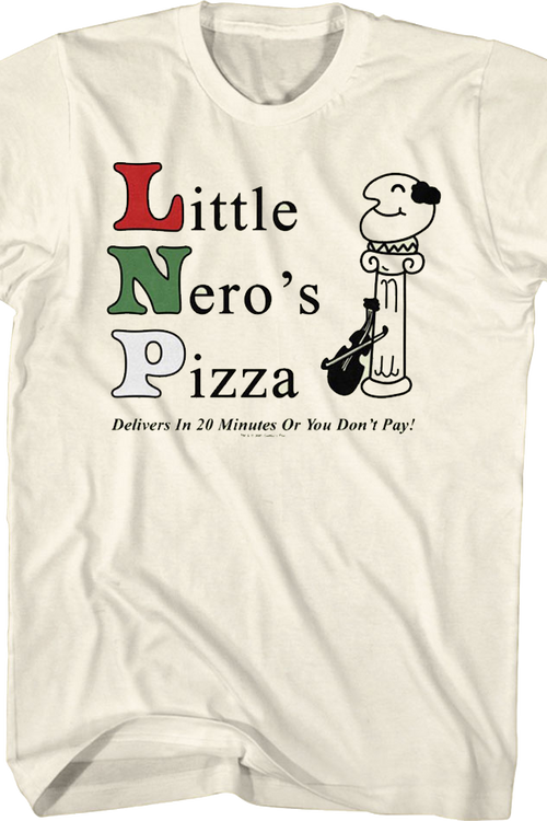 Little Nero's Pizza Home Alone T-Shirtmain product image
