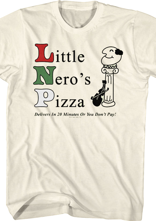 Little Nero's Pizza Home Alone T-Shirt - main product image