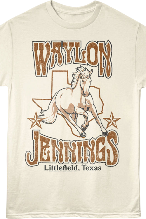 Littlefield Texas Waylon Jennings T-Shirtmain product image