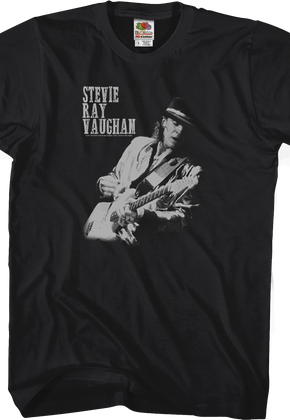 Live Alive Album Cover Stevie Ray Vaughan T-Shirt