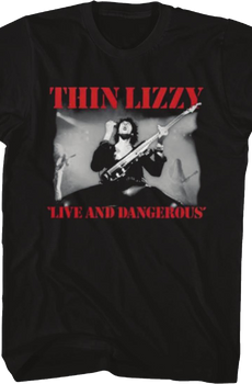 Live And Dangerous Thin Lizzy T-Shirt