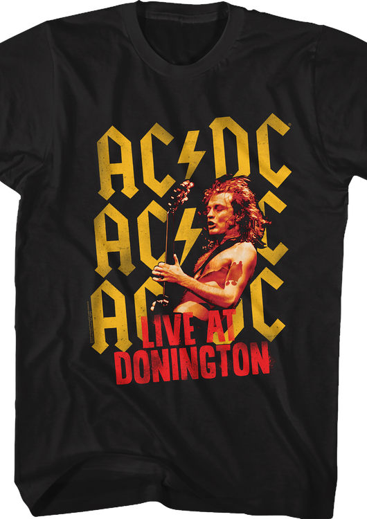 Live At Donington ACDC Shirt - main product image