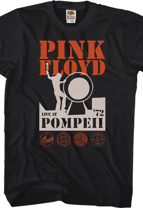 Live At Pompeii Pink Floyd T-Shirt