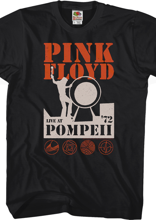 Live At Pompeii Pink Floyd T-Shirt - main product image