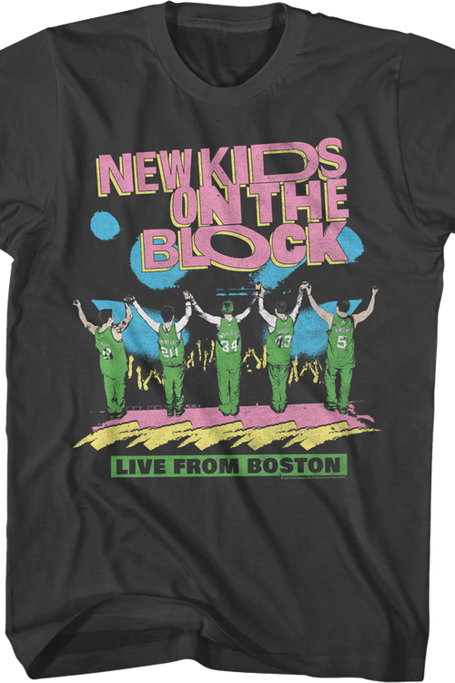 Live From Boston New Kids On The Block T-Shirtmain product image