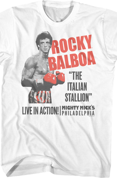 Live In Action Rocky T-Shirt