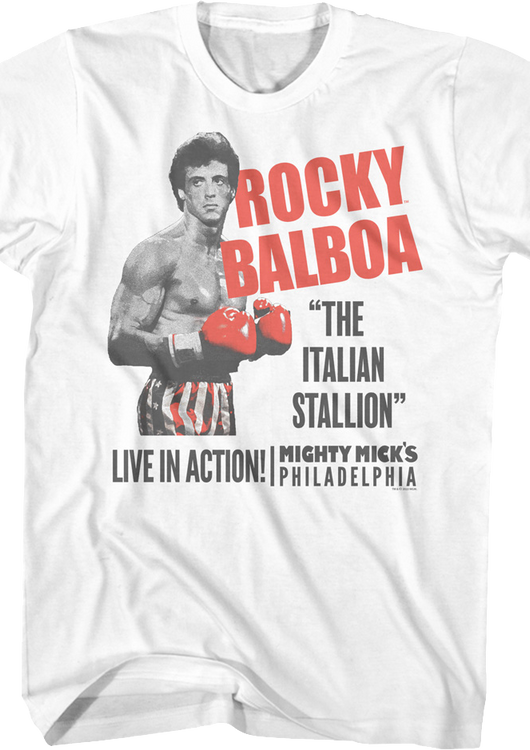 Live In Action Rocky T-Shirt - main product image