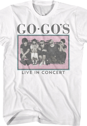 Live In Concert Go-Go's T-Shirt