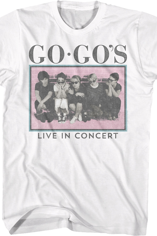 Live In Concert Go-Go's T-Shirtmain product image